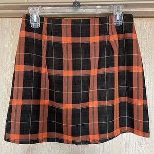 Plaid Skirt